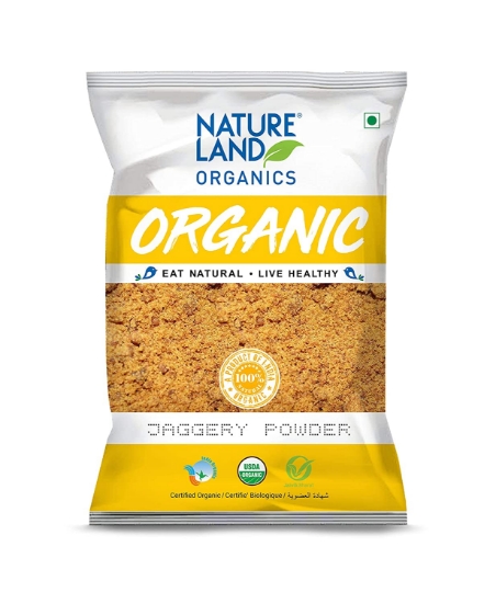 Picture of Jaggery Powder 500 Gm NatureLand Organics