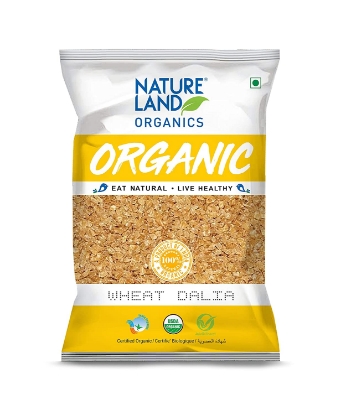 Picture of Wheat Dalia (Porridge) 500 Gm NatureLand