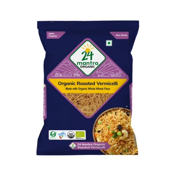 Picture of Roasted Vermicelli 400 g 24 Mantra Organic 