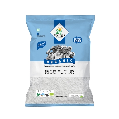 Picture of Organic Rice Flour (Atta) 500g 24 Mantra 