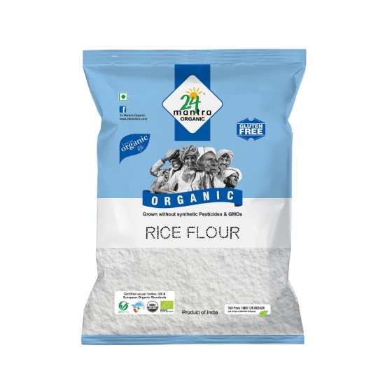 Picture of Organic Rice Flour (Atta) 500g 24 Mantra 