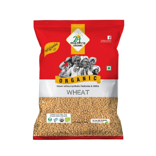 Picture of Organic Wheat (Whole Grains) 1kg 24 Mantra