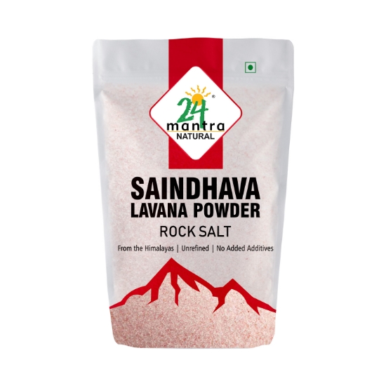 Picture of Himalayan Rock Salt Powder 1kg 24 Mantra Organics