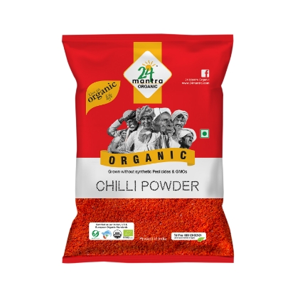 Picture of Red Chilly Powder 200g 24 Mantra Organic