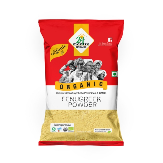 Picture of Fenugreek (Methi) Powder 100g 24 Mantra Organic