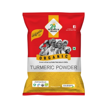 Picture of Turmeric (Haldi) Powder 200g 24 Mantra Organic 