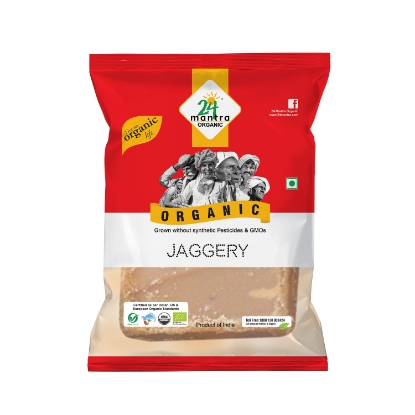 Picture of Organic Jaggery (Gur) Block 450g 24 Mantra 