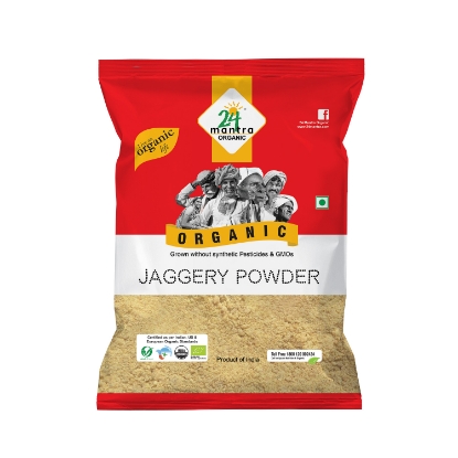 Picture of Jaggery Powder (Gur) 500 g 24 Mantra Organic 