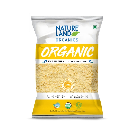 Picture of Chana Besan Flour (Atta) 500gm NatureLand Organic