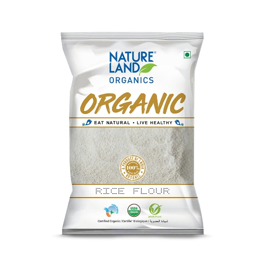 Picture of Organic Rice Flour (Atta) 500g NatureLand Organic