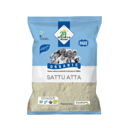 Picture of Sattu Atta 500gm 24 Mantra Organic 