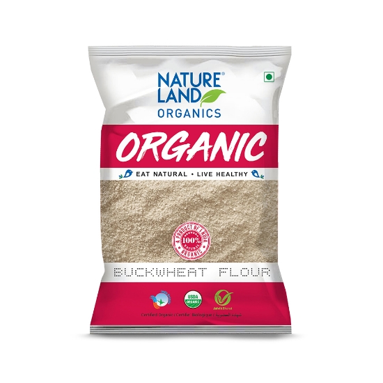 Picture of Buckwheat (Kuttu) Flour (Atta) 500 Gm NatureLand