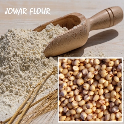 Picture of Jowar (Sorghum / Jowar) Atta (Floor) 500gm (Natural)