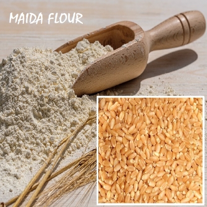 Picture of Maida Wheat Atta (Flour) 500gm (Natural)