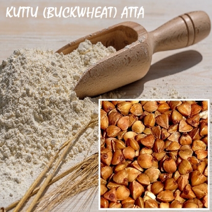 Picture of Buckwheat (Kuttu) Atta (Floor) 500gm (Natural)