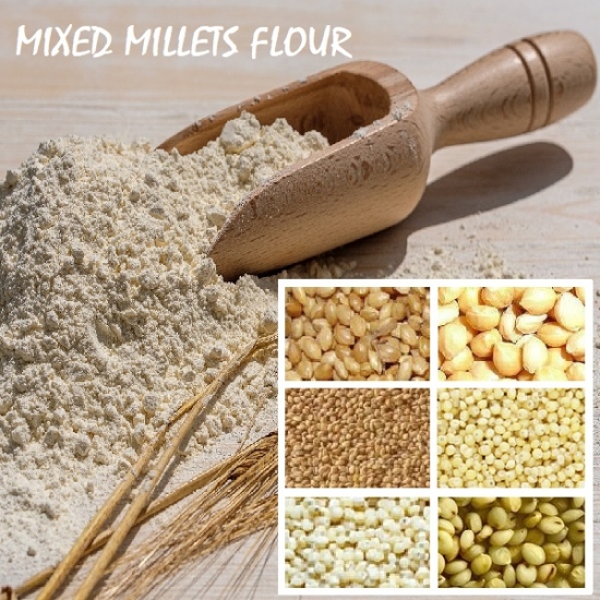 Picture of Mixed Millet Atta (Flour) 500gm