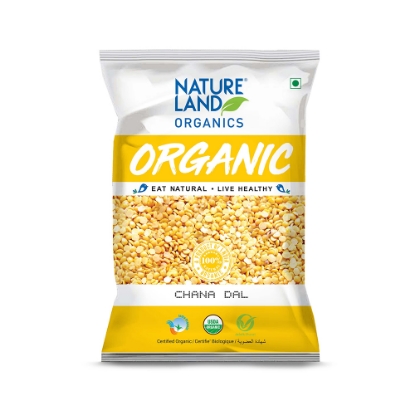 Picture of Chana Dal 500gm NatureLand Organic