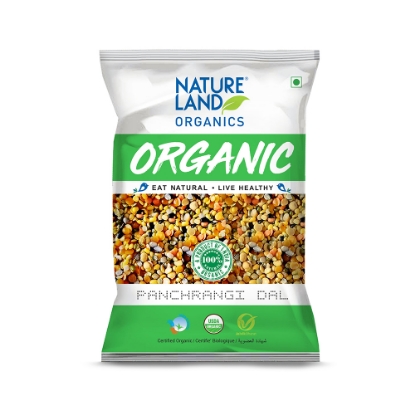 Picture of Panchrangi (Pancharatan / Mix) Dal 500gm NatureLand Organic