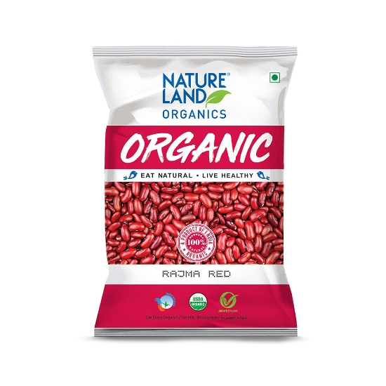 Picture of Rajma Red 500gm NatureLand Organic