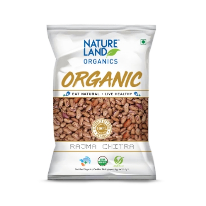 Picture of Rajma Chitra 500gm NatureLand Organic