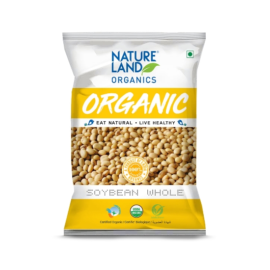 Picture of Soyabean Whole 500gm NatureLand Organic