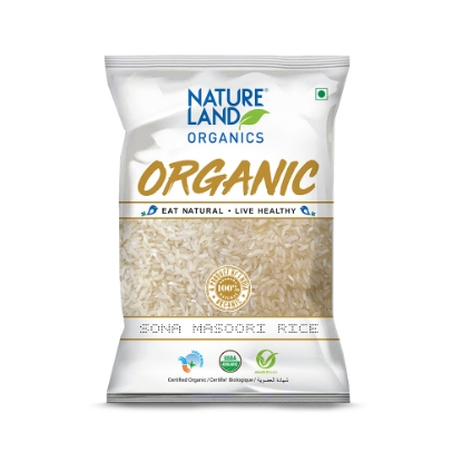 Picture of Sona Mansoori Rice 1kg NatureLand Organic