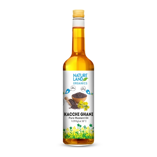 Picture of Mustard Oil 1ltr NatureLand Organic