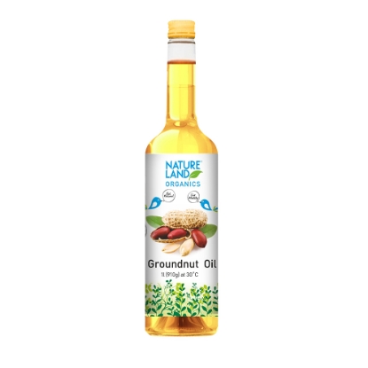 Picture of Groundnut Oil 1ltr NatureLand Organic