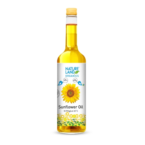 Picture of Sunflower Oil 1ltr NatureLand Organic