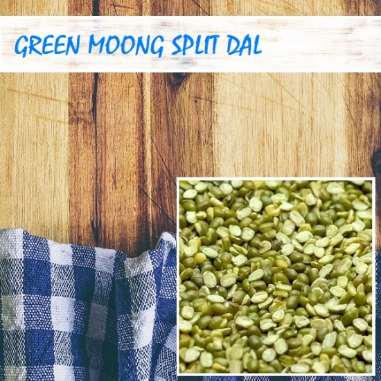 Picture of Green Moong Split Dal 500gm Regular