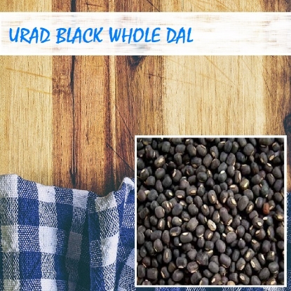 Picture of Urad Whole Black Dal 500gm Regular