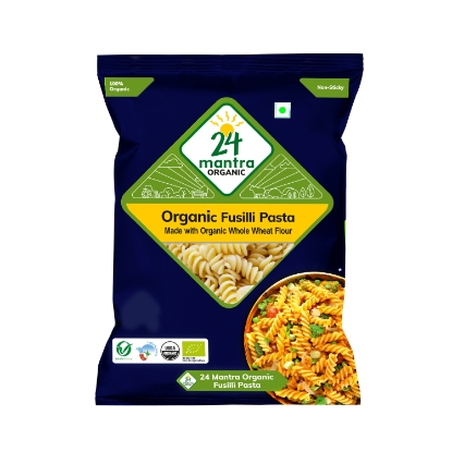 Picture of Fusilli Pasta 400g 24 Mantra Organic