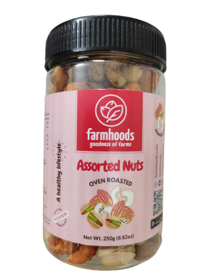 Picture of Assorted Nuts 250gm Oven Roasted Farmhoods