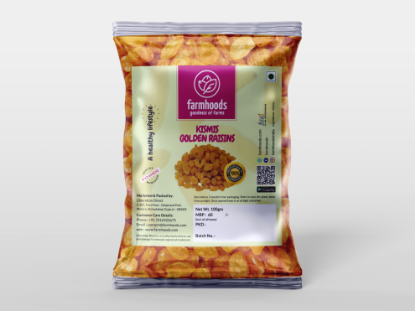 Picture of Kismis (Golden Raisins) 100gm Farmhoods