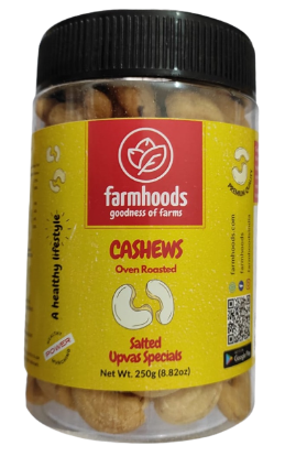 Picture of Cashew Oven Roasted Upvas Special 250gm Farmhoods